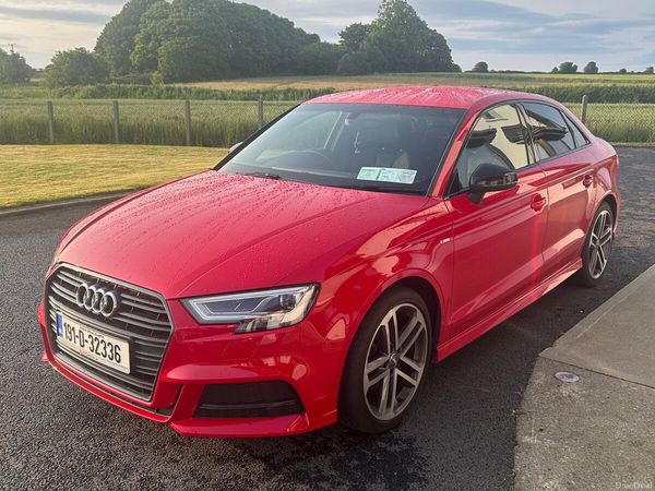 Audi A3 Saloon, Diesel, 2019, Red