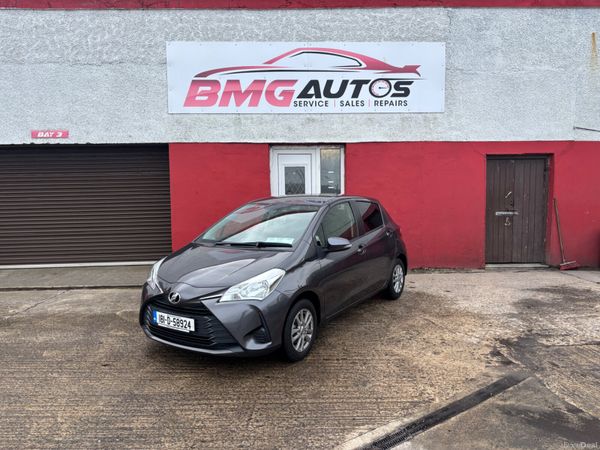 Toyota Vitz Hatchback, Petrol, 2018, Grey