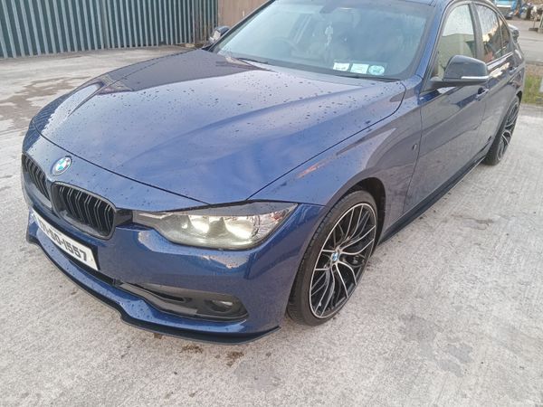 BMW 3-Series Saloon, Diesel, 2017, Blue