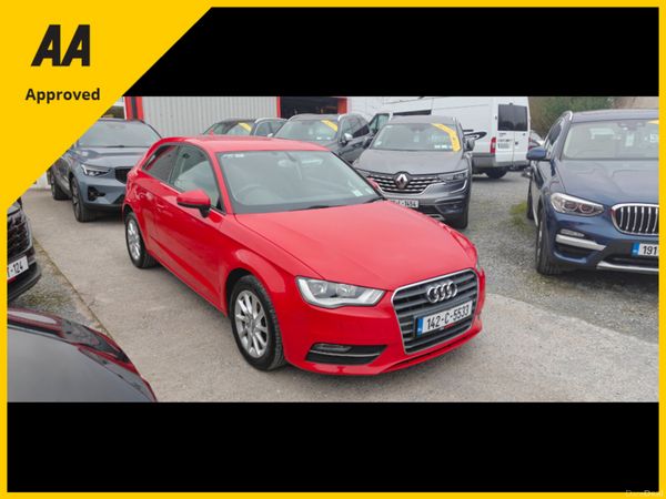 Audi A3 Hatchback, Diesel, 2014, Red