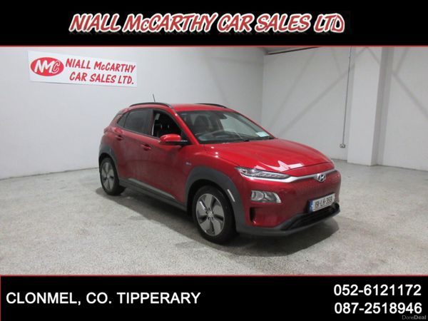 Hyundai KONA MPV, Electric, 2019, Red