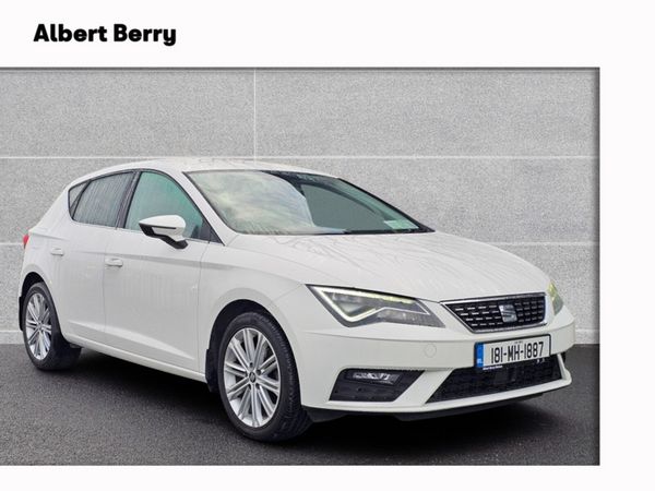 SEAT Leon Hatchback, Diesel, 2018, White