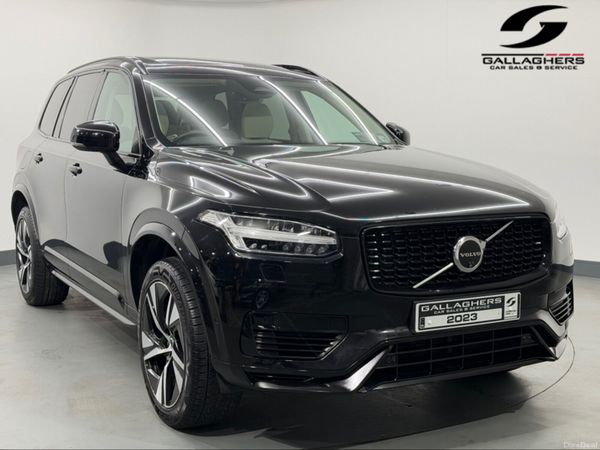 Volvo XC90 SUV, Petrol Plug-in Hybrid, 2023, Black