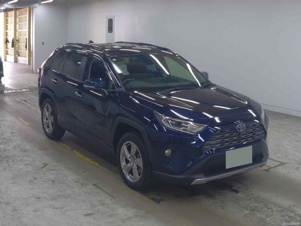 Toyota RAV4 SUV, Petrol Hybrid, 2021, Blue