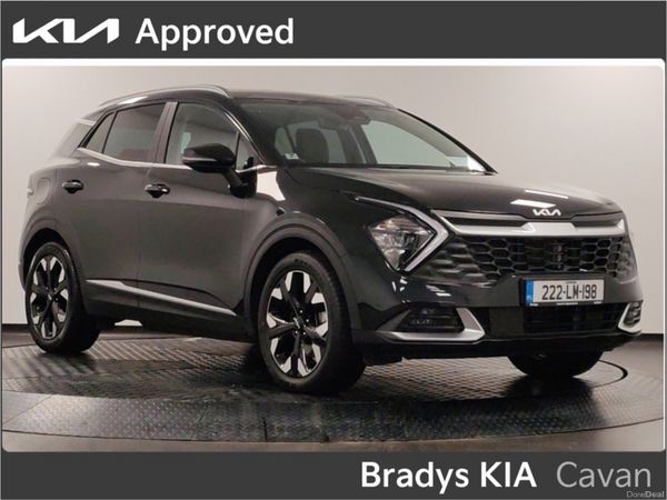 Kia Sportage MPV, Petrol Plug-in Hybrid, 2022, Black