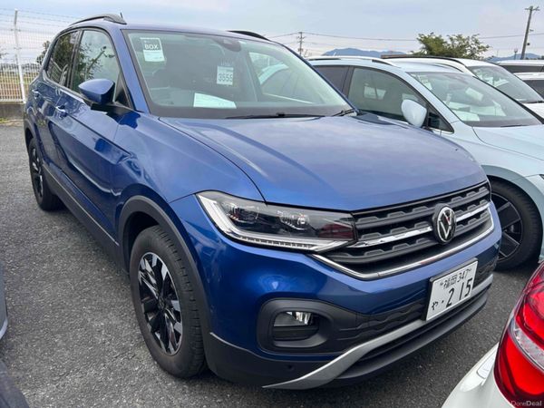 Volkswagen T-Cross SUV, Petrol, 2023, Blue