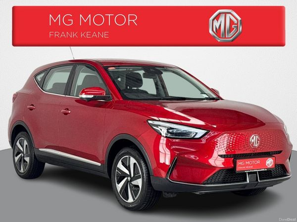 MG ZS Hatchback, Electric, 2023, Red