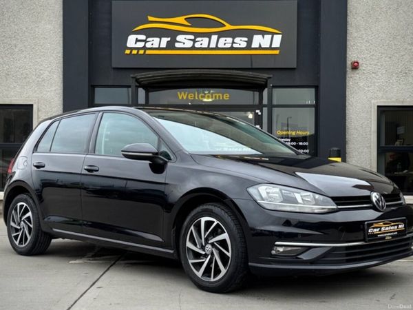 Volkswagen Golf Hatchback, Diesel, 2019, Black
