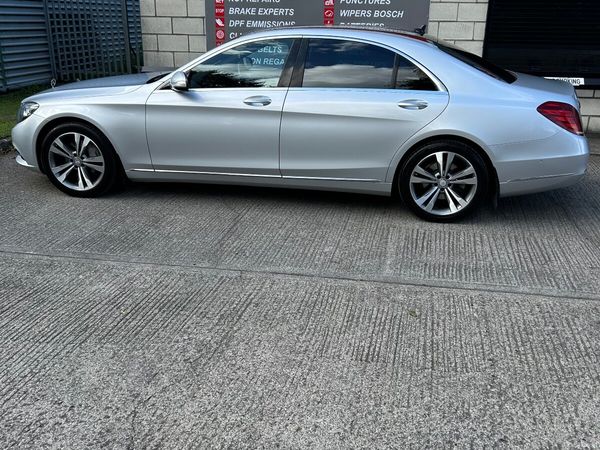 Mercedes-Benz S-Class Saloon, Diesel, 2015, Silver
