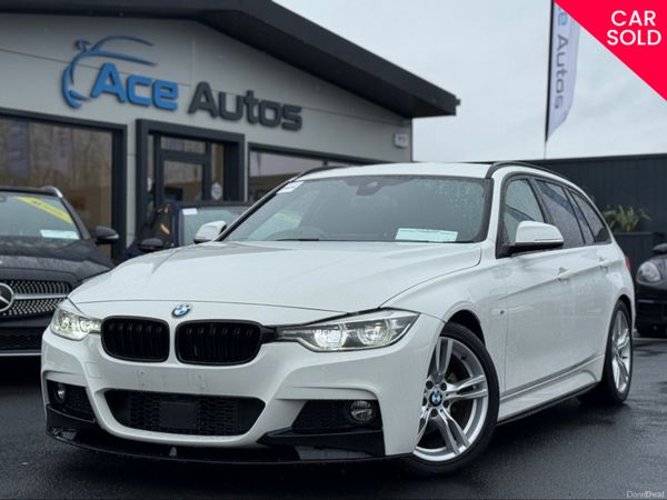 BMW 3-Series Estate, Diesel, 2017, White