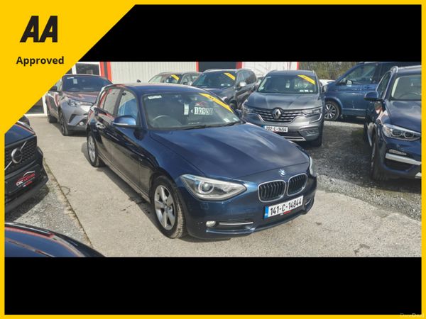 BMW 1-Series Hatchback, Petrol, 2014, Blue