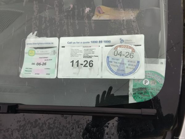 Toyota Aygo Hatchback, Petrol, 2006, Silver