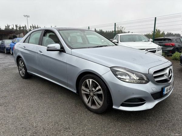 Mercedes-Benz E-Class Saloon, Diesel Hybrid, 2014, Silver