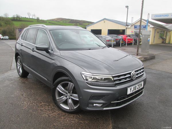 Volkswagen Tiguan SUV, Diesel, 2018, Grey