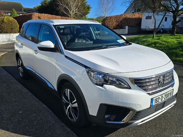 Peugeot 5008 MPV, Diesel, 2018, White