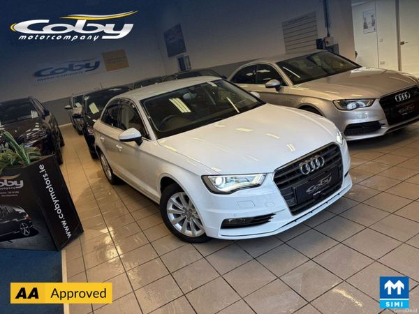 Audi A3 Saloon, Petrol, 2014, White