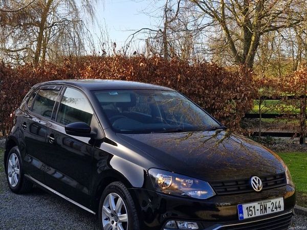 Volkswagen Polo Hatchback, Diesel, 2015, Black