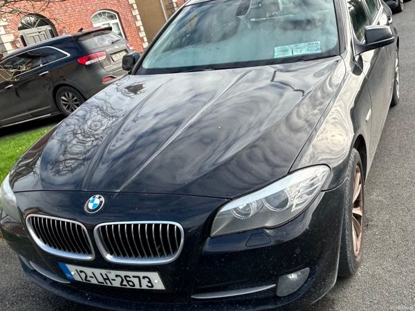 BMW 5-Series Saloon, Diesel, 2012, Black