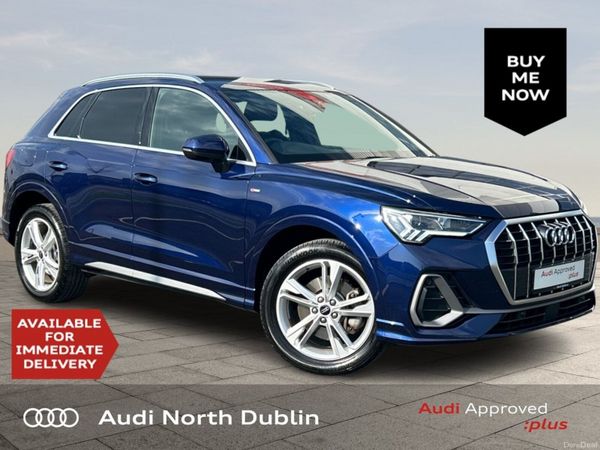 Audi Q3 SUV, Petrol Plug-in Hybrid, 2024, Blue