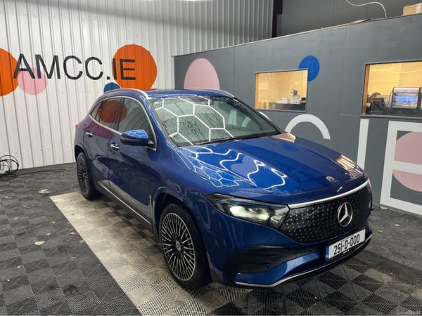 Mercedes-Benz EQA SUV, Electric, 2025, Blue