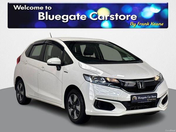 Honda Jazz Hatchback, Petrol Hybrid, 2018, White