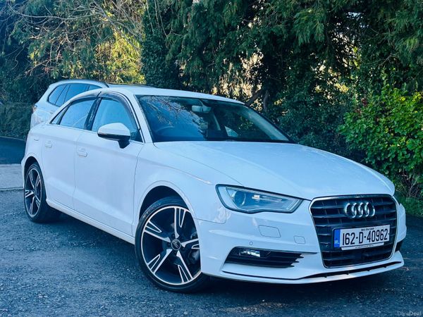 Audi A3 Saloon, Petrol, 2016, White
