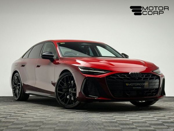 Audi A6 Saloon, Petrol Plug-in Hybrid, 2025, Red