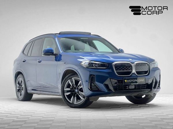 BMW iX3 SUV, Electric, 2022, Blue