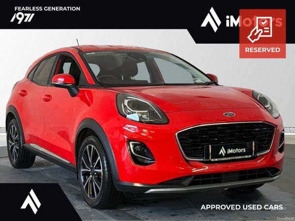 Ford Puma SUV, Petrol, 2021, Red