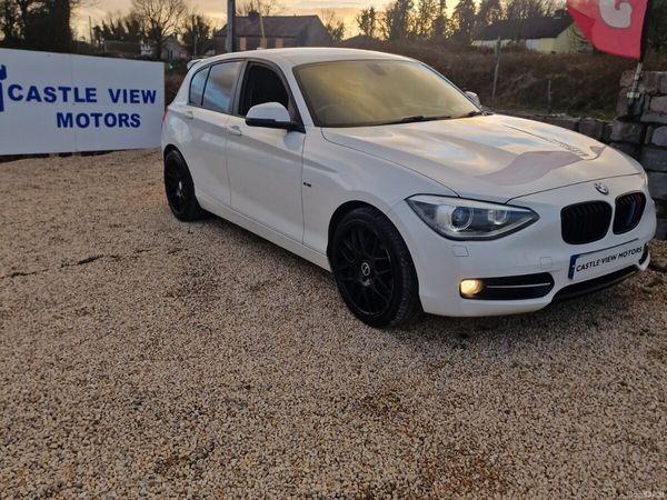 BMW 1-Series Hatchback, Petrol, 2013, White