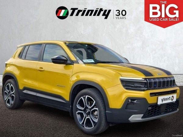 Jeep Avenger SUV, Electric, 2026, Yellow