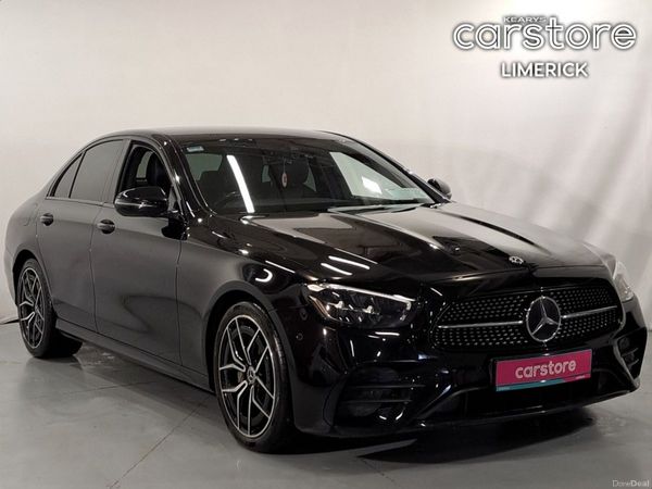 Mercedes-Benz E-Class Saloon, Diesel Hybrid, 2022, Black
