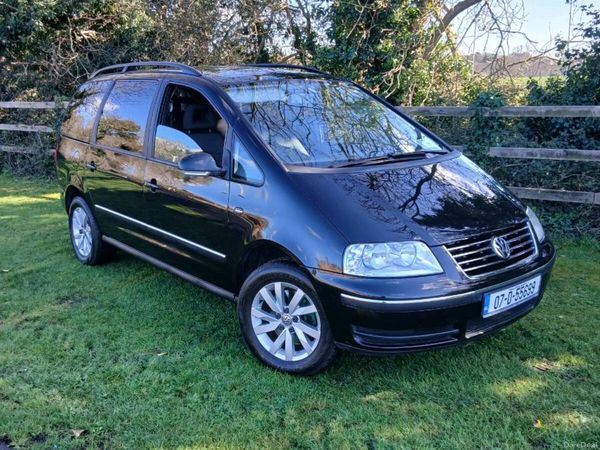 Volkswagen Sharan MPV, Petrol, 2007, Black