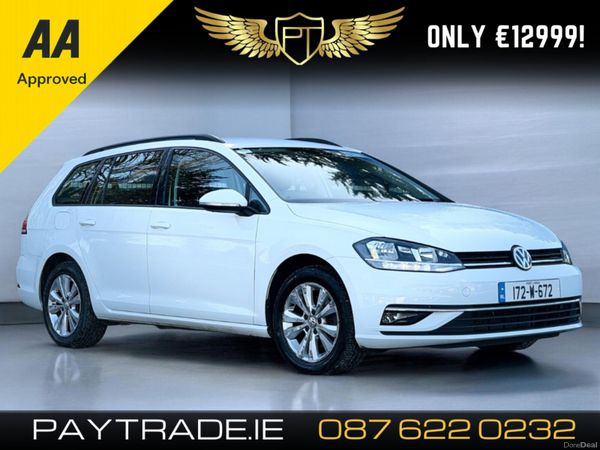 Volkswagen Golf Estate, Diesel, 2017, White