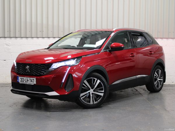Peugeot 3008 MPV, Diesel, 2021, Red