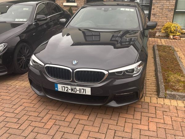 BMW 5-Series Saloon, Petrol Plug-in Hybrid, 2017, Grey