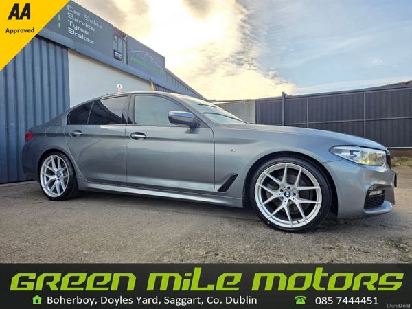 BMW 5-Series Saloon, Diesel, 2017, Grey