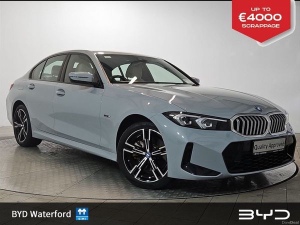 BMW 3-Series Saloon, Petrol Plug-in Hybrid, 2023, Grey