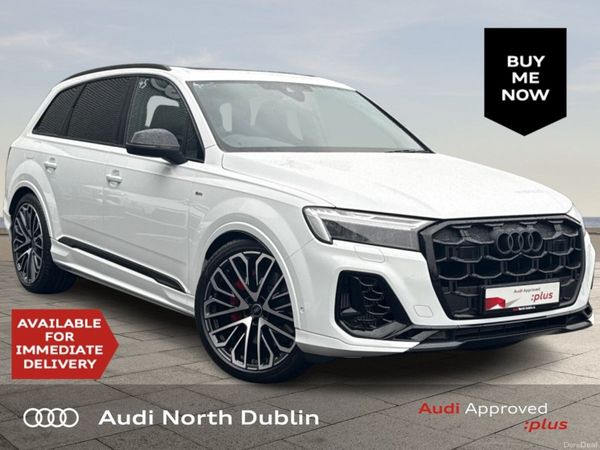 Audi Q7 SUV, Petrol Plug-in Hybrid, 2026, White