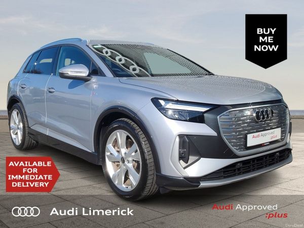 Audi Q4 e-tron SUV, Electric, 2024, Silver