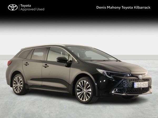Toyota Corolla Estate, Petrol Hybrid, 2023, Black
