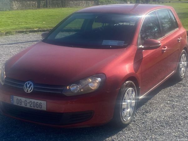 Volkswagen Golf Hatchback, Diesel, 2009, Red