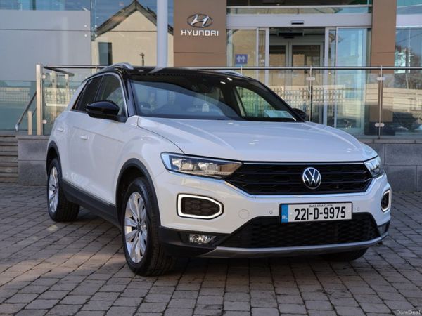 Volkswagen T-Roc SUV, Petrol, 2022, White