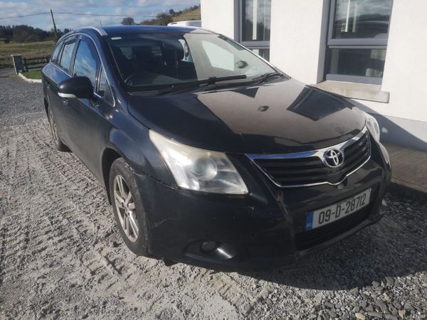 Toyota Avensis Estate, Diesel, 2009, Black