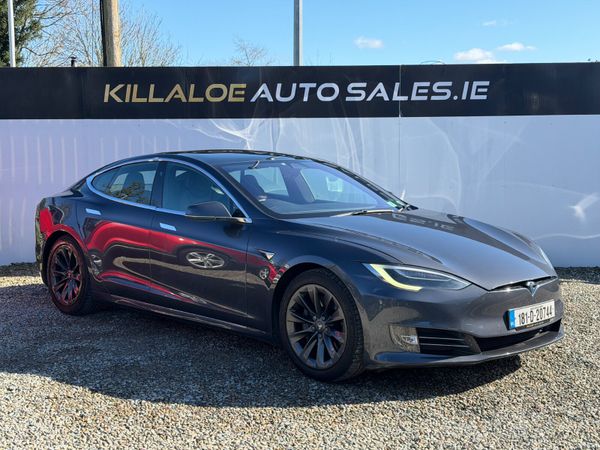 Tesla Model S Hatchback, Electric, 2018, Grey
