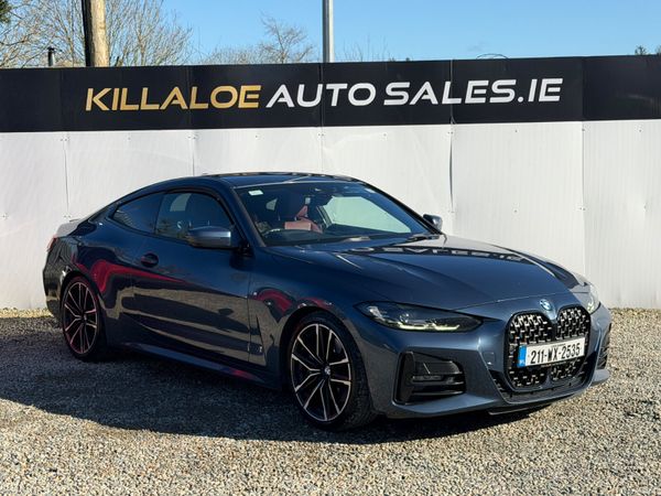 BMW 4-Series Coupe, Petrol, 2021, Blue