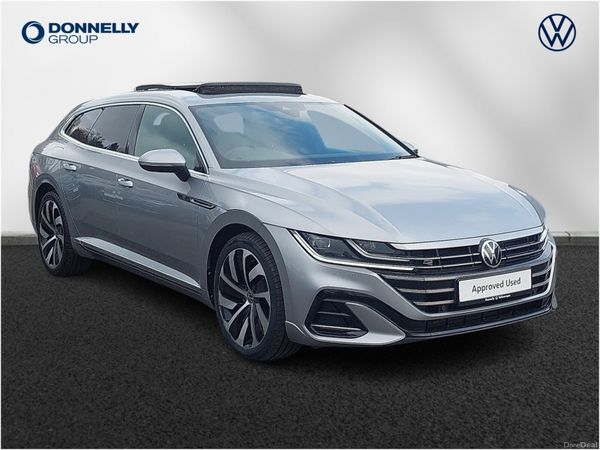 Volkswagen Arteon Estate, Petrol Hybrid, 2022, Silver