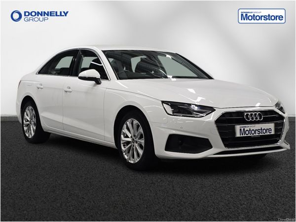 Audi A4 Saloon, Petrol, 2023, White