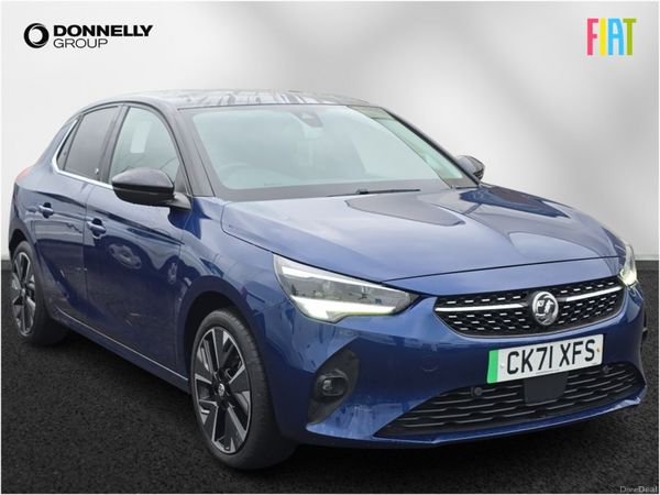 Vauxhall Corsa Hatchback, Electric, 2021, Blue