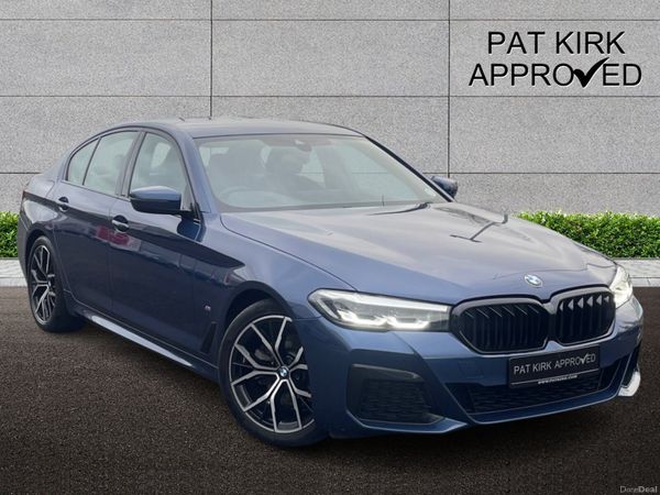 BMW 5-Series Saloon, Diesel, 2023, Blue